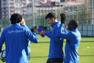 Çaykur Rizespor, Fenerbahçe maçı hazırlıklarını sürdürdü