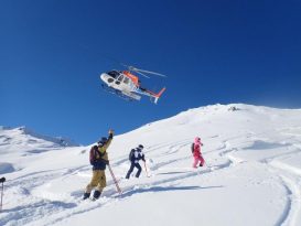 Kaçkar Dağları’nda “heliski” heyecanı sürüyor