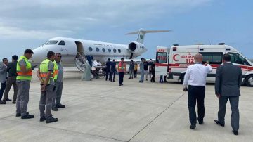 Rize’deki kazada yaralanan 8 kişi, ambulans uçakla ülkelerine götürüldü