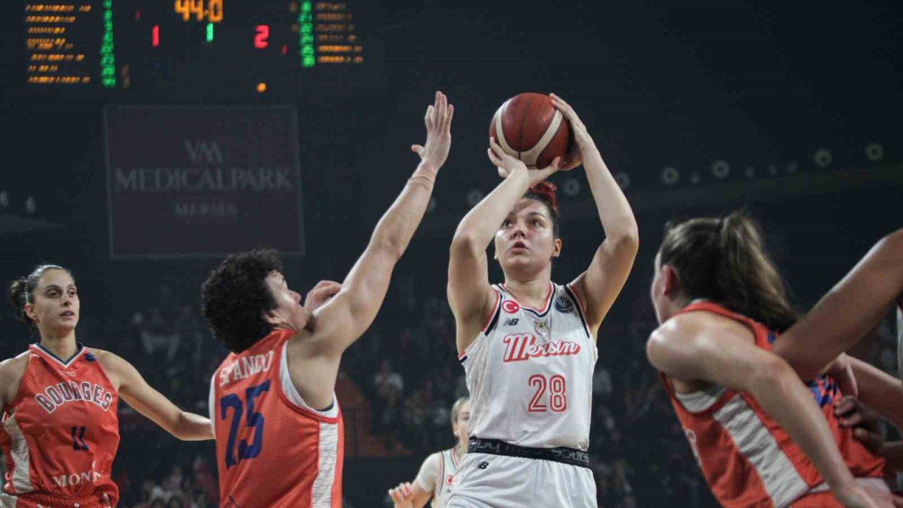 FIBA Kadınlar Euroleague: ÇBK Mersin: 80 – Bourges: 76