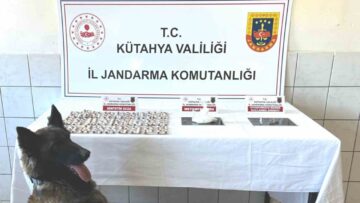 Kütahya’da jandarmadan uyuşturucu operasyonu: 3 tutuklama