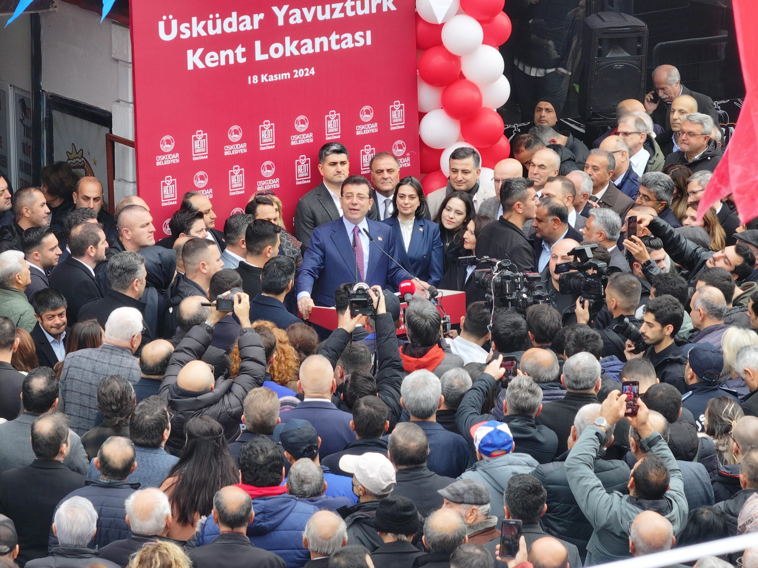 ÜSKÜDAR BELEDİYESİ KENT LOKANTASI İBB BAŞKANI İMAMOĞLU’NUN KATILIMIYLA AÇILDI