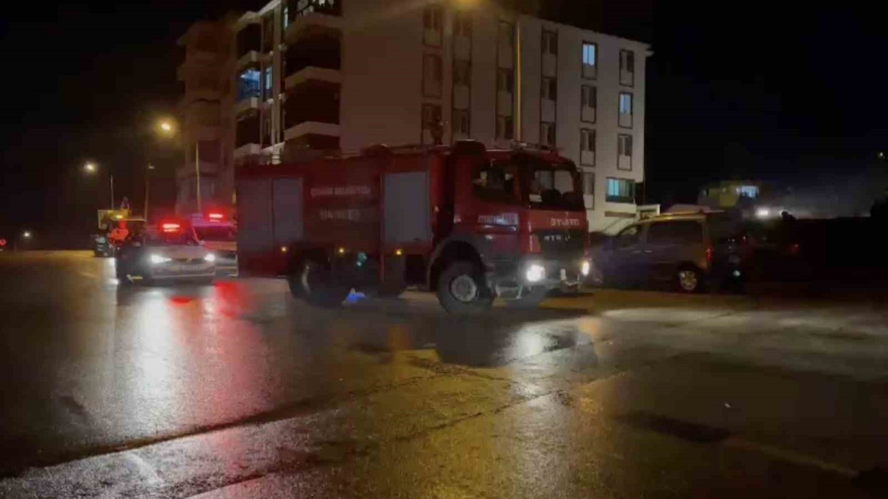 Elektrikli sobadan çıkan yangın evi küle çeviriyordu