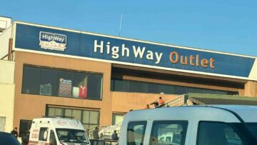 Highway Outlet AVM’de iş kazası: 1 yaralı