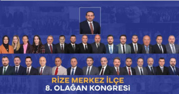 RİZE’DE YENİ YÖNETİM BELLİ OLDU